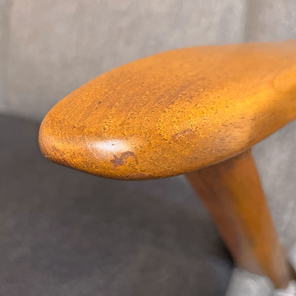Slagelse Møbelvær社 モデル 221 Model 221 ラウンジチェア & オットマン カート・オルセン Kurt Olsen イージーチェア チーク材×オーク材 北欧ビンテージ 希少♪