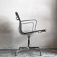 ヴィトラ vitra イームズアルミナムグループ マネジメントチェア デスクチェア 本革 固定脚 4本脚 グライズ C&Rイームズ ■