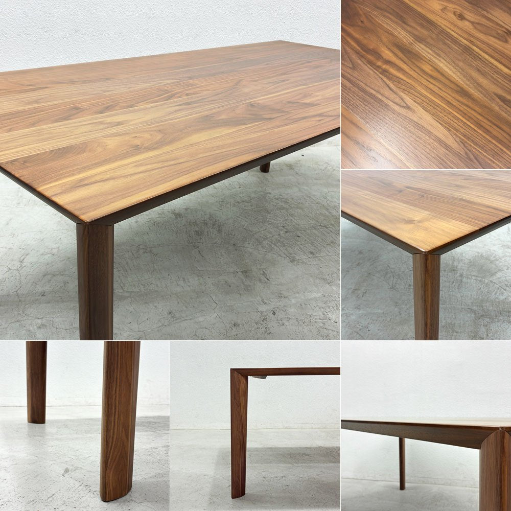 カリモク karimoku DU6205 ダイニングテーブル ウォールナット材 W180cm 座卓脚付き2WAY ナチュラル 参考価格約￥317,900- ●