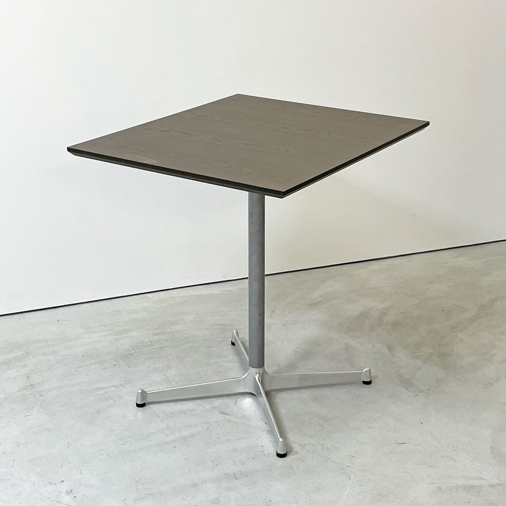 トラックファニチャー TRUCK FURNITURE カフェテーブル スターベース W70cm 木製天板 スチール アルミ インダストリアルデザイン 廃番 ●