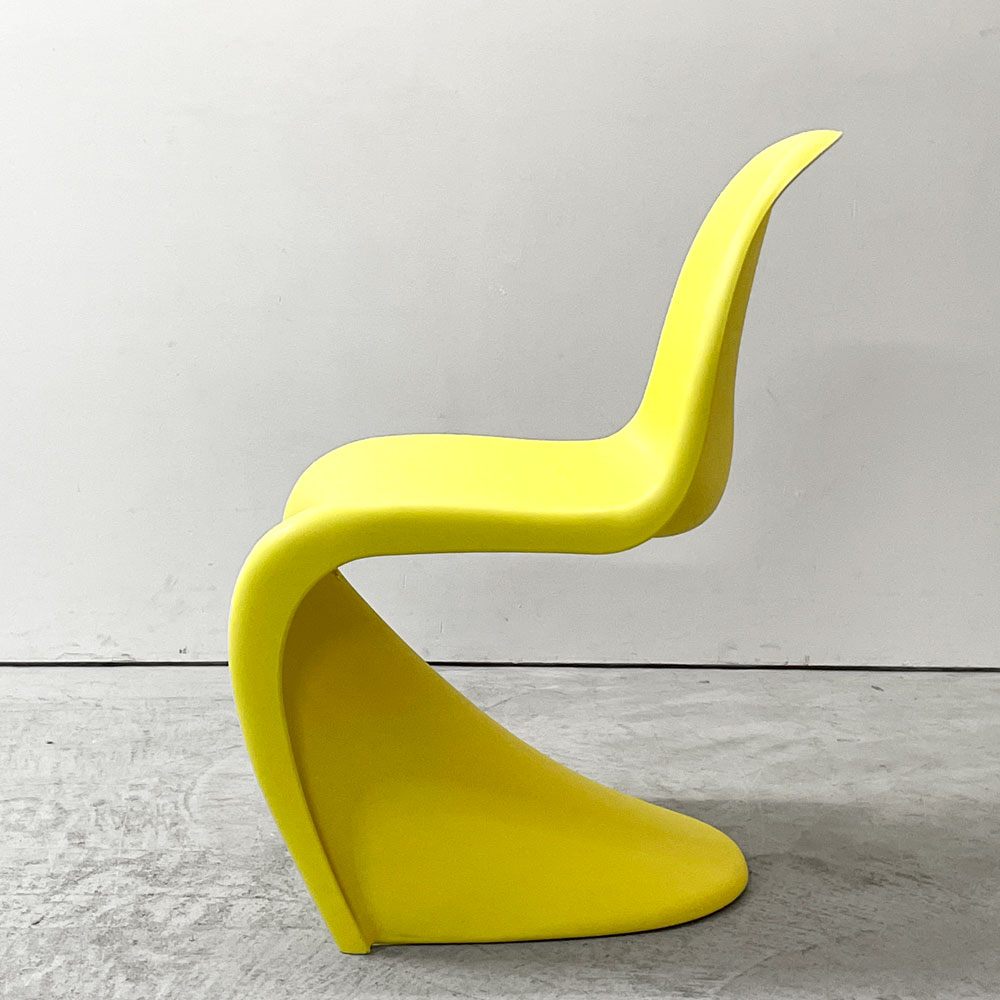 ヴィトラ vitra パントンチェア Panton Chair イエロー 廃盤カラー ヴェルナー・パントン ミッドセンチュリー スペースエイジ C ●