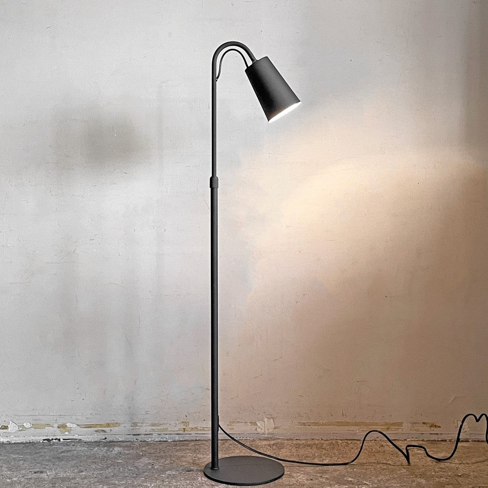 ディクラッセ DICLASSE マグネッコ Magneccoフロアライト LF4481BK ブラック 高さ調整 ■