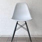 ハーマンミラー HermanMiller サイドシェルチェア ドゥエルレッグ DSW アルパイン × エボニー ポリプロピレン製 イームズ ミッドセンチュリー ◇