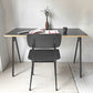 ジャーナルスタンダードファニチャー journal standard Furniture コンパスレッグデスク 平机 メラミントップ ブラック ★