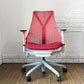 ハーマンミラー Herman Miller セイルチェア SAYL Chair デスクチェア 旧モデル イヴ・ベアール ホワイト × レッド 2012年製 モダンデザイン ◎