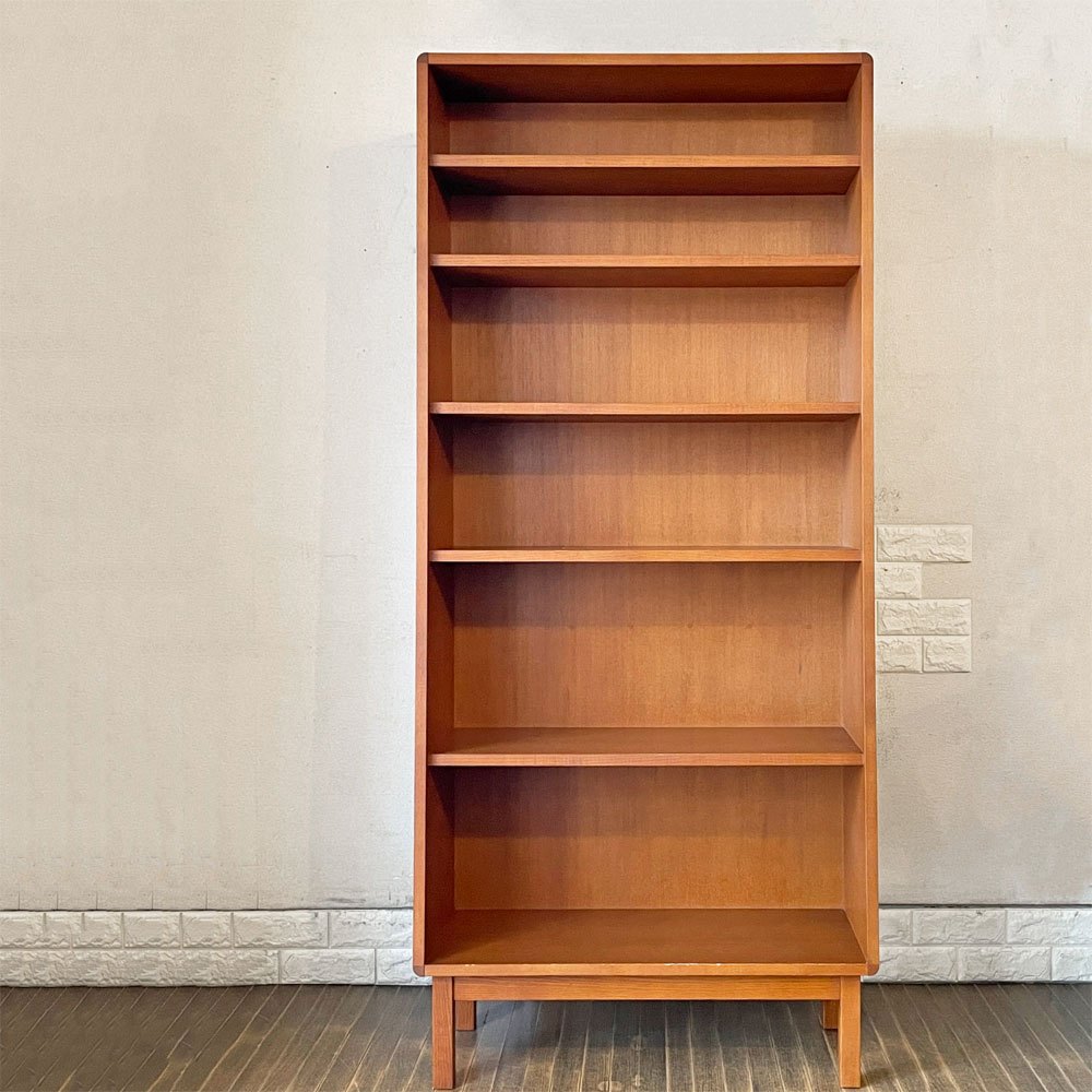 イデー IDEE アントン ANTON ブックシェルフ BOOKSHELF ホワイトアッシュ材 アントンブラウン H180cm ディスプレイラック 定価￥219,900- ◎