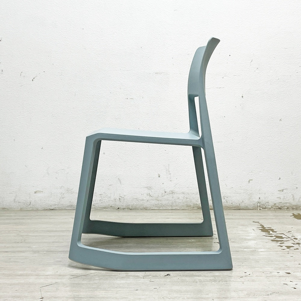 ヴィトラ Vitra ティプトン Tip Ton ダイニングチェア デスクチェア アイスグレー スタッキング チルト機能 定価￥42,900- A ●
