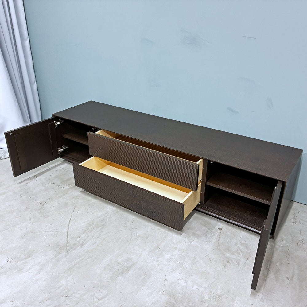 タイムアンドスタイル TIME＆STYLE スタンダードコンポジションキャビネット Standard composition cabinet ローボード TVボード 2ドア＋2ドロワー ◎