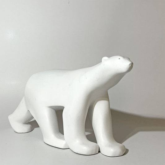ルーヴル美術館 ムラージュ工房 ポーラーベア Polar Bear レプリカ フランソワ ポンポン Francois Pompon シロクマ オブジェ MMM メゾン・デ・ミュゼ・デュ・モンド 定価￥59.400- ★
