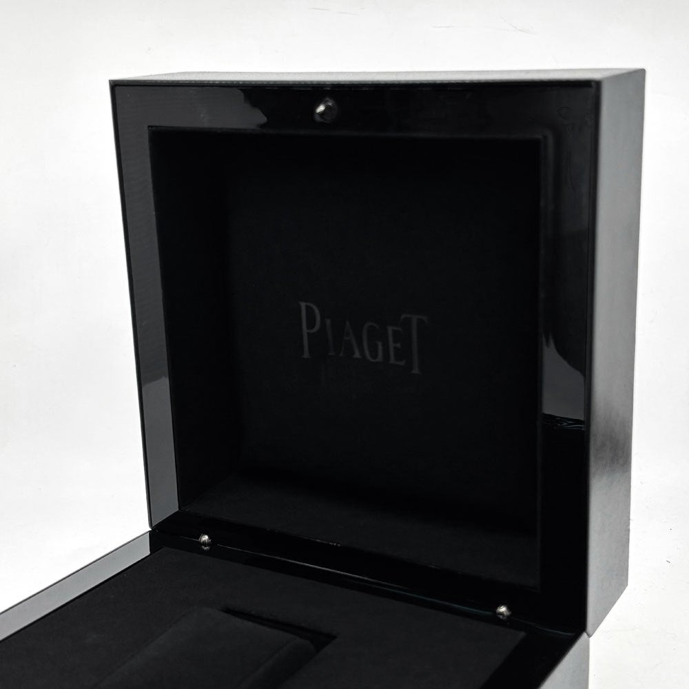 ピアジェ PIAGET 時計 ウォッチボックス ケース 純正ボックス 箱のみ ブラック 冊子付き スイス  B ●