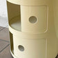 カルテル Kartell コンポニビリ COMPONIBILI 2段 ホワイト ストレージボックス H40cm アンナ・カステッリ・フェリエーリ イタリア 定価￥22,000- ◇