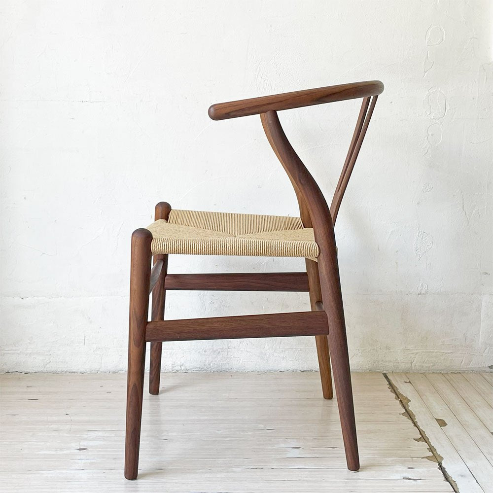 カールハンセン&サン Carl Hansen&Son Yチェア CH24 ウォールナット材 オイル仕上げ ハンス・J・ウェグナー デンマーク 北欧家具 未使用品 ★