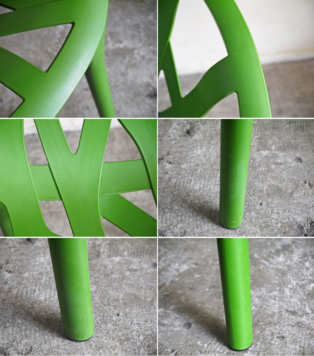 ヴィトラ Vitra ベジタルチェア Vegetal chair ダイニングチェア カクタスグリーン ロナン＆エルワン・ブルレック スタッキング B ■