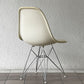 ハーマンミラー Herman Miller サイドシェルチェア サード 3rd FRP PVCレザー パーチメント ロータイプ エッフェルベース イームズ ビンテージ vintage ◇