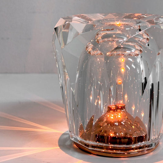 アンビエンテック Ambientec クリスタル アクルクス Xtal Acrux COPPER テーブルライト カッシーナ・イクスシー/ ザ・コンランショップ 2018年限定仕様 箱付き 美品 ●