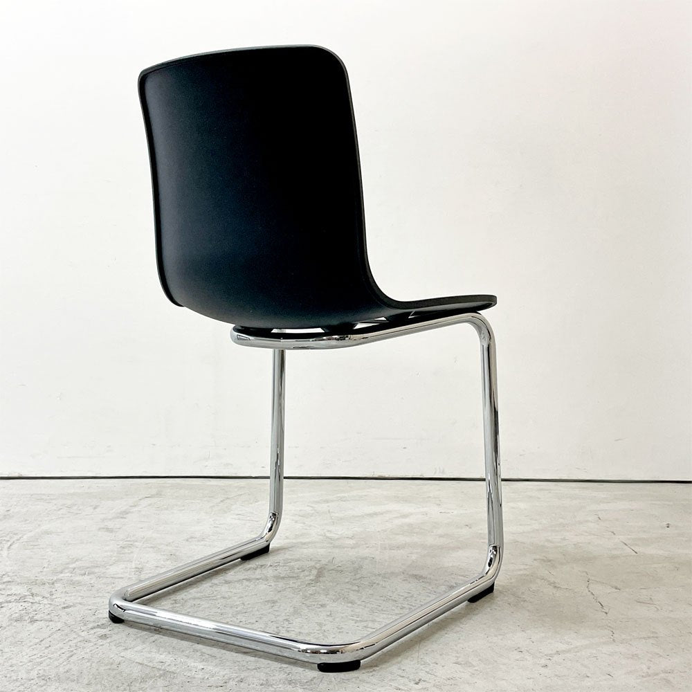 ヴィトラ Vitra ハル RE キャンチレバー HAL RE CANTILEVER ダイニングチェア ジャスパー モリソン ブラック カンチレバー モダン ●