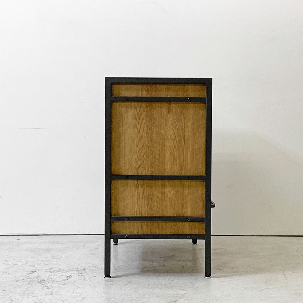 クラッシュゲート CRASH GATE イージーライフ Easy Life アトランダム ATRANDOM ユニットシェルフ 下台 オープンキャビネット 1ドロワー スライドボード  関家具 展示品 ●