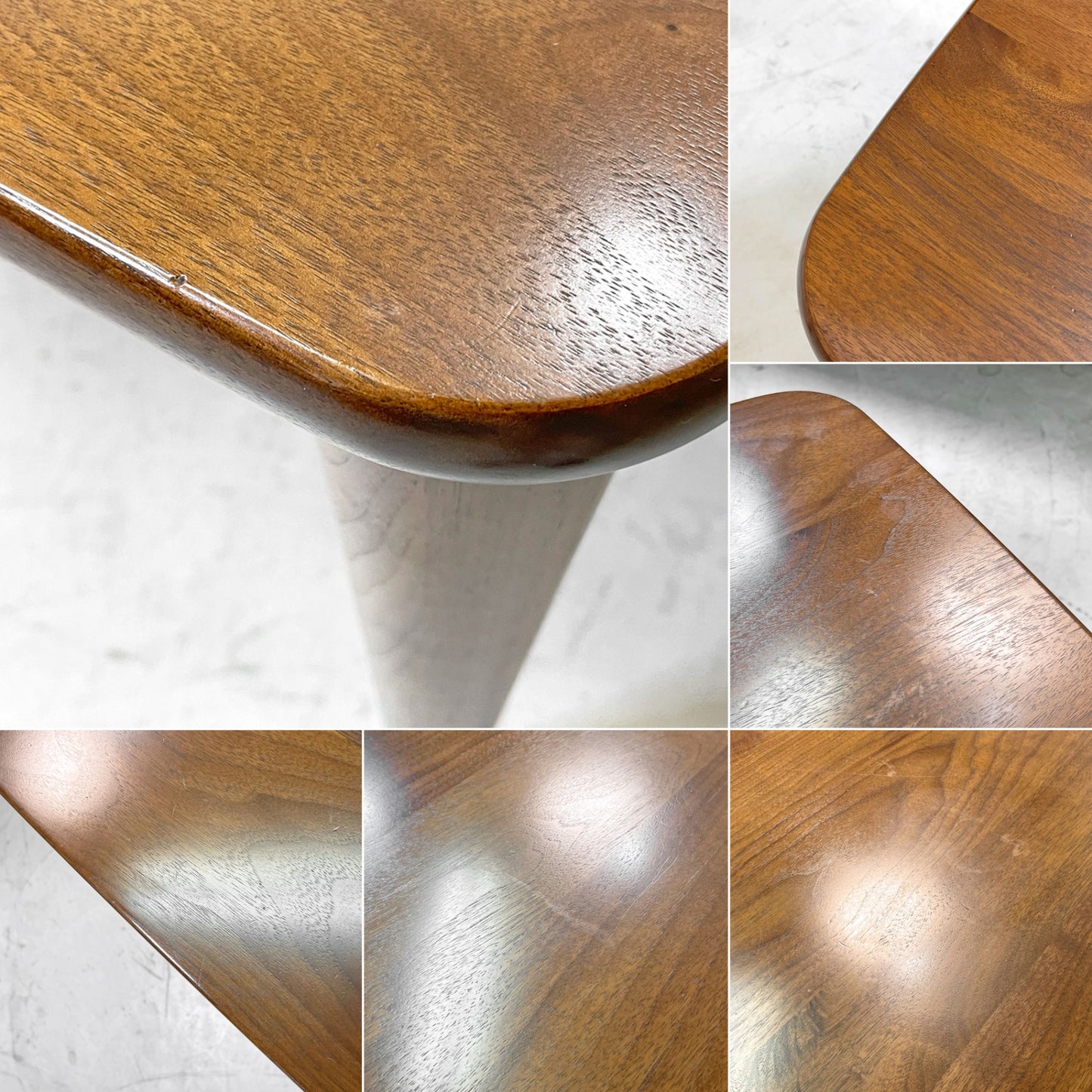 柏木工 KASHIWA ダイニングテーブル テーパードレッグ ウォールナット無垢材 W150cm 飛騨家具 国産家具 ●