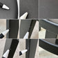 ヘイ HAY リボルバー バースツール ハイ REVOLVER BAR STOOL HIGH H76cm ブラック 回転式座面 レオン・ランズメイヤー デンマーク 定価￥56,100 - A ●