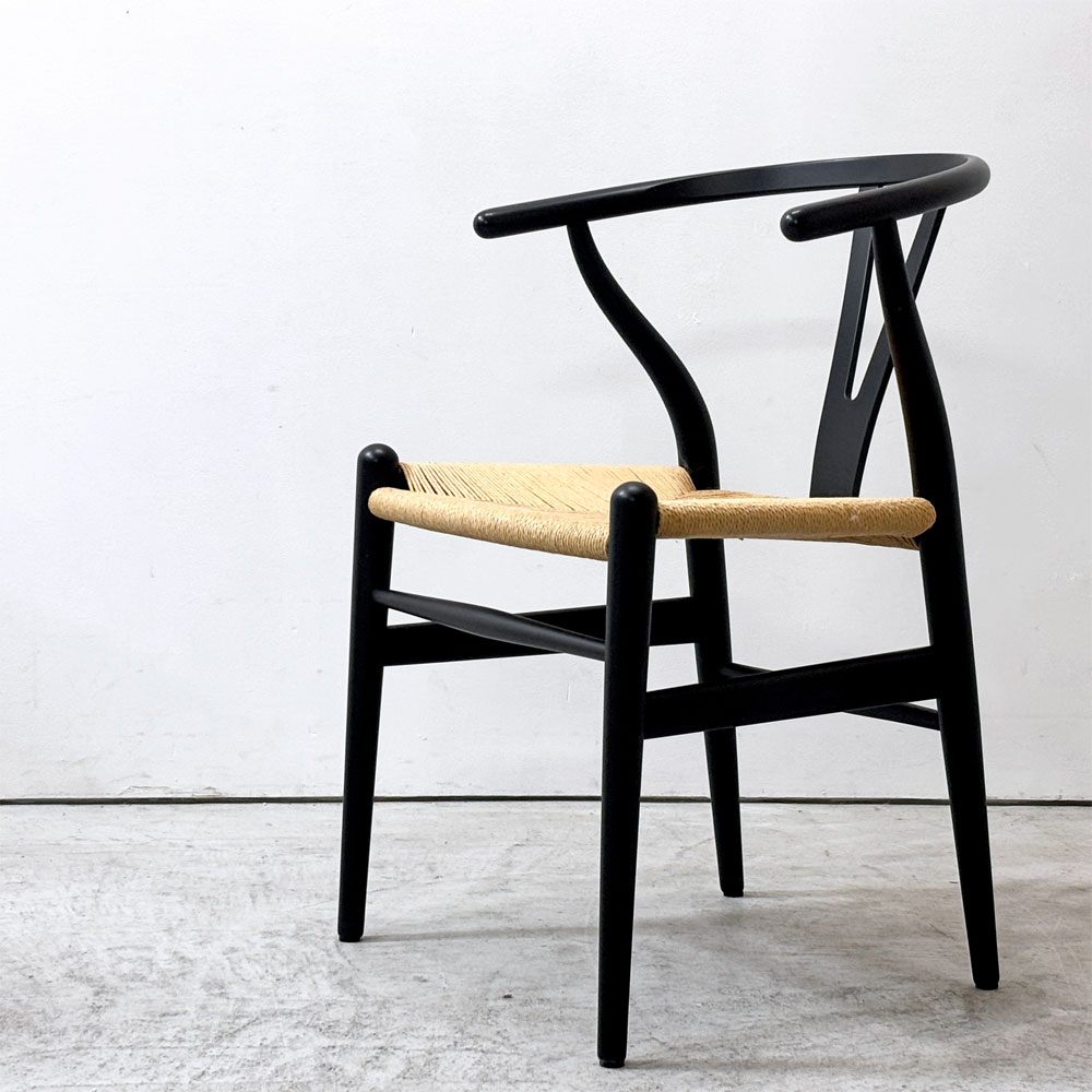 カールハンセン&サン Carl Hansen&Son Yチェア CH24 ハンス J. ウェグナー ビーチ材 ブラックラッカー 北欧家具 デンマーク ●