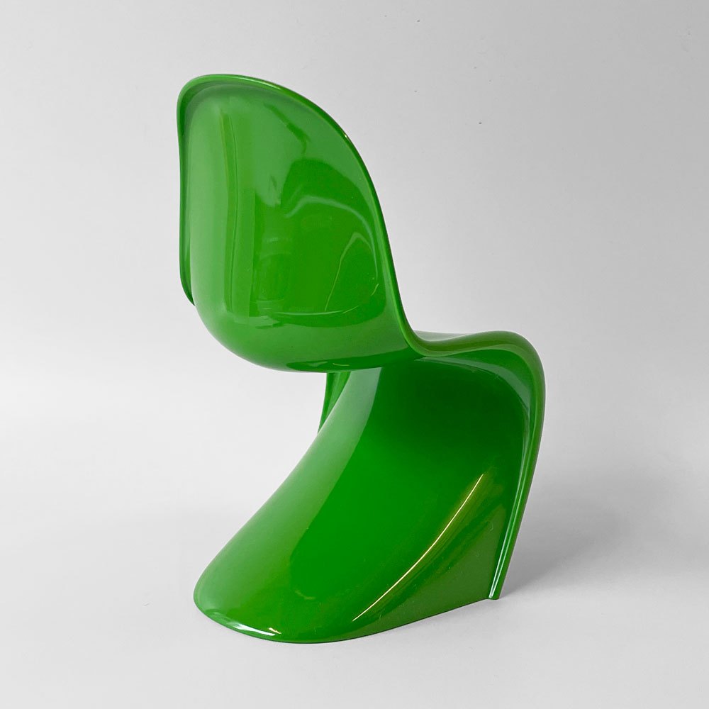 ヴィトラ デザインミュージアム Vitra Design Museum ミニチュアコレクション パントンチェア 1/6スケール 限定カラー グリーン 箱付き ◇