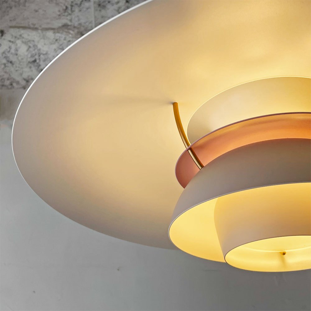 ルイスポールセン Louis Poulsen PH5 グレーグラデーション ペンダントライト ポール・ヘニングセン Poul Henningsen デンマーク 定価￥159,500- ★