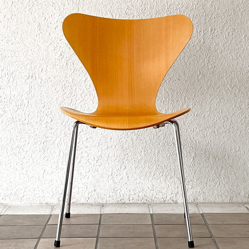 フリッツハンセン Fritz Hansen セブンチェア Seven Chair アルネヤコブセン Arne Jacobsen ナチュラル ビーチ材 北欧家具 B ◇