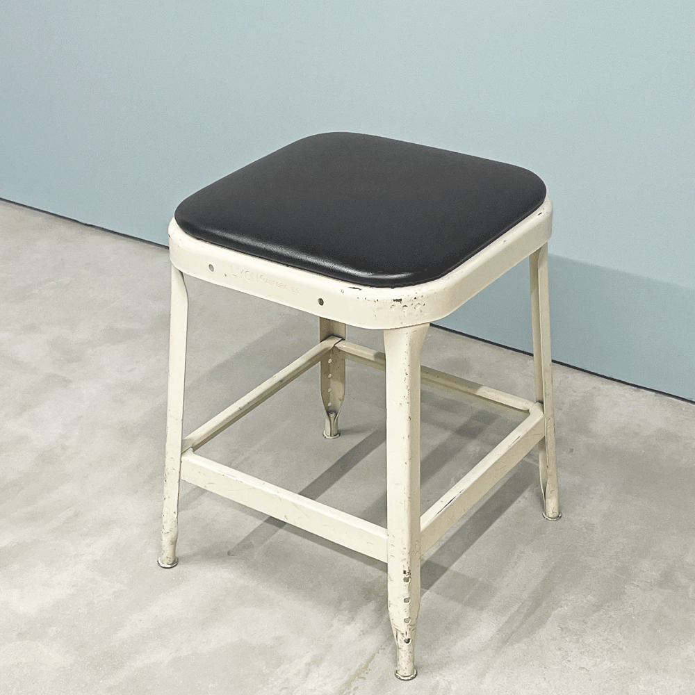 リオン LYON ファクトリースツール FACTORY STOOL スツール カウンターチェア Sサイズ インダストリアル P.F.S取扱い A ◎