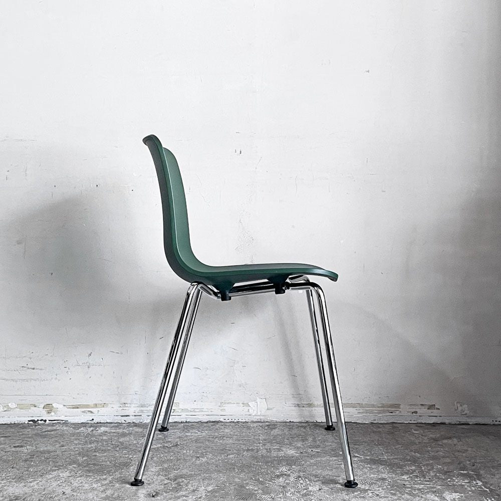ヴィトラ vitra ハルチューブ HAL Tube サイドチェア ダイニングチェア スタッキング グリーン ジャスパー・モリソン A ■