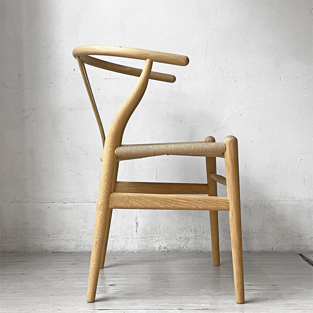 カールハンセン＆サン Carl Hansen & Son CH24 Yチェア オーク材 ソープフィニッシュ 座面張替済 ハンス・J・ウェグナー デンマーク 北欧家具 ★