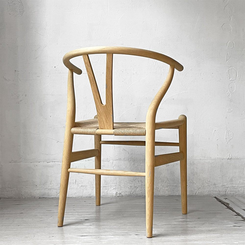 カールハンセン＆サン Carl Hansen & Son CH24 Yチェア オーク材 ソープフィニッシュ 座面張替済 ハンス・J・ウェグナー デンマーク 北欧家具 ★