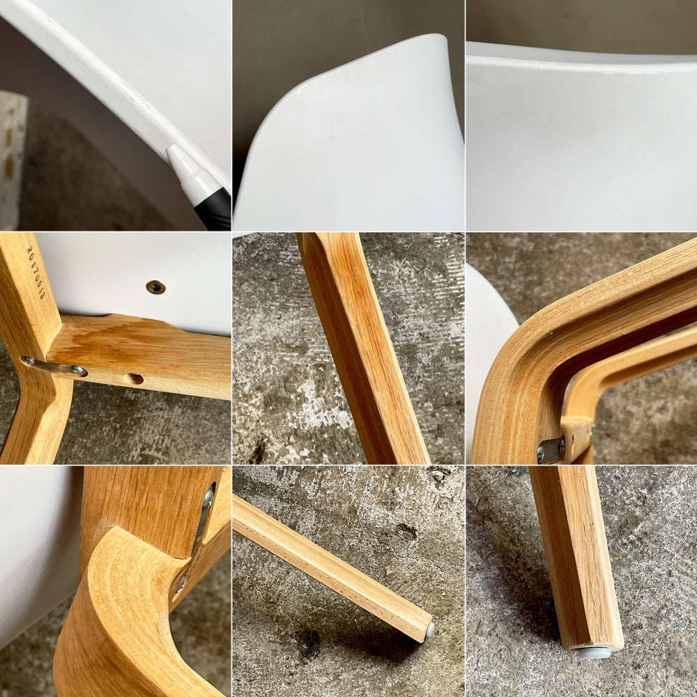 ヘイ HAY アバウト ア チェア ABOUT A CHAIR AAC22 アームチェア ダイニングチェア ホワイト ヒー・ウェリング 北欧モダン デンマーク B ■