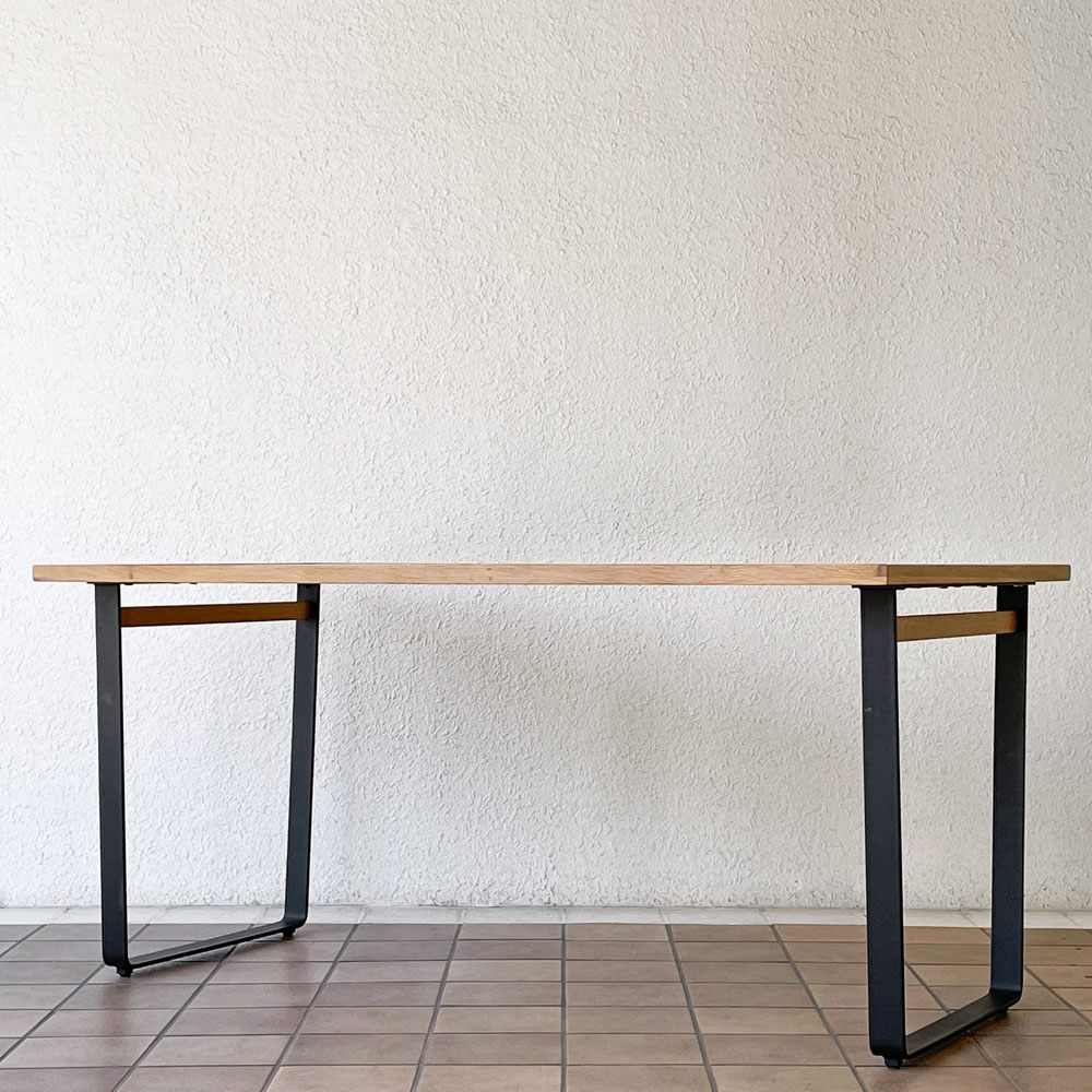 ノーウェアライクホーム NOWHERE LIKE HOME DT ノード ヘリンボーン NODE HERRINGBONE ダイニングテーブル レッグ03 オーク材 W150cm 定価143,000円 ◇