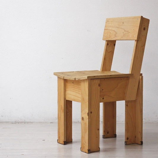 ピート・ヘイン・イーク Piet Hein Eek クライシス チェア 2009 CRISIS CHAIR スクラップウッド オランダ ●