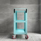 ダルトン DULTON メタルツールカート サックスブルー METAL TOOL CART SAX BLUE 3段トレー キャスター付 定価 ￥22,000- ♪
