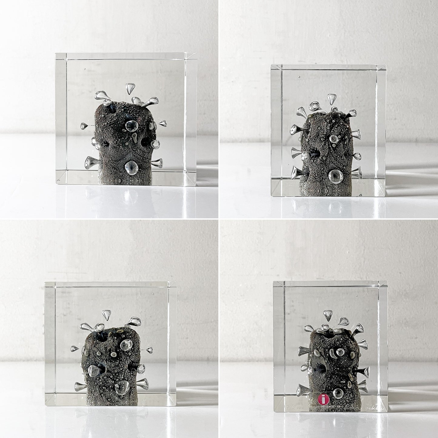 ヌータヤルヴィ Nuutajarvi イッタラ iittala アニュアルキューブ Annual Cube 1979 オイバ・トイッカ 997/2000 北欧雑貨 ビンテージ 希少 ■