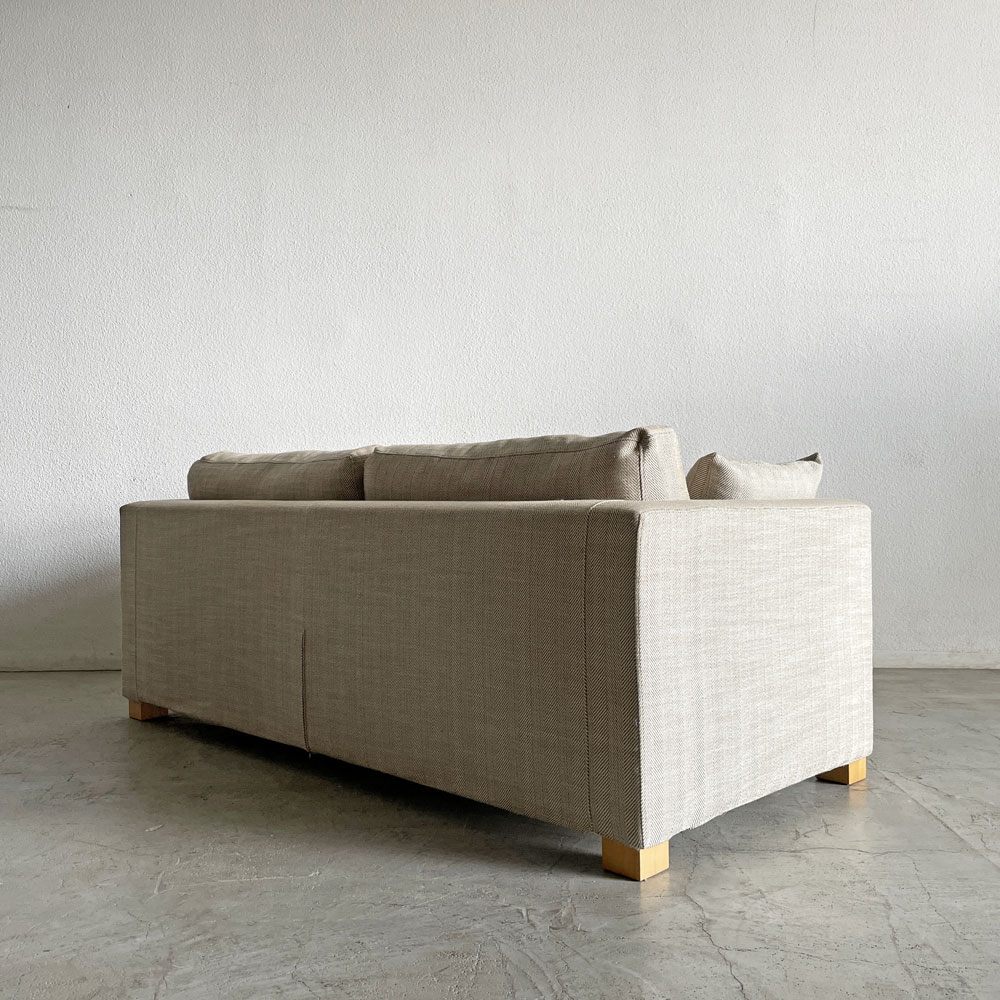 ワイスワイス WISE WISE パル PAL GC-102 2人掛けソファ W180cm カバーリングファブリック ヘリンボーン生地 カタログ価格￥294,000-以上 〓