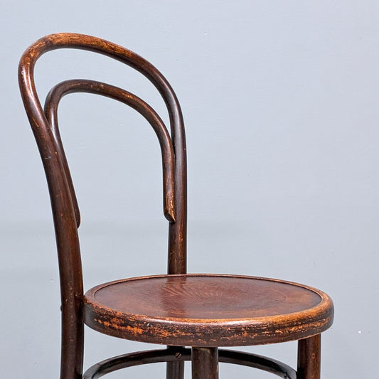 トーネット THONET No.14 ダイニングチェア ラウンドバック ベントウッドチェア 曲木 チェコ製 ビンテージ ◎