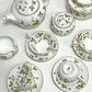 ウェッジウッド WEDGWOOD ワイルドストロベリー Wild Strawberry アフタヌーンティーセット Afternoon Tea Set カップ&ソーサー 6客 クリーマー シュガーポット ティーポット 計9点 英国食器 ●