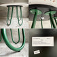 カリガリス Calligaris コヌビア connubia スツーレ STULLE ラウンド ダイニングテーブル テラッゾ×マットフォレストグリーン メラニン天板 メタルレッグ Φ120cm イタリアモダン 美品 ♪