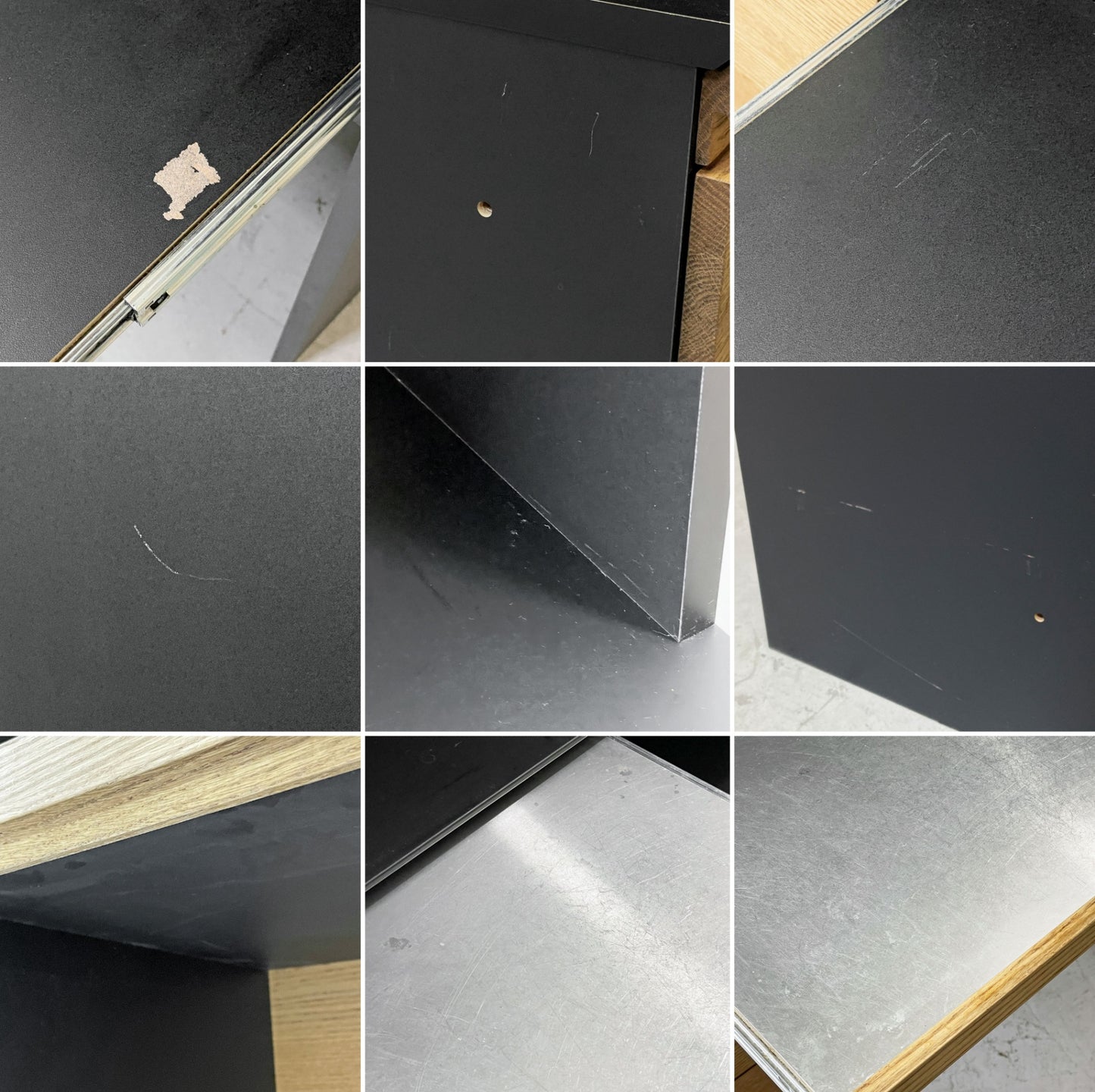 モモナチュラル MOMO Natural ホルム HOLM カップボード CUPBOARD キッチンボード オーク材 ブラック メラミン化粧板 W119cm ナチュラルモダン ●