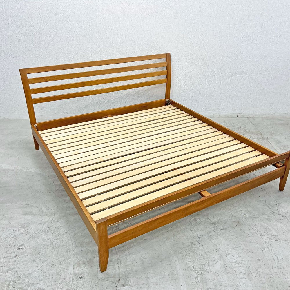 スキャンティーク SCANTEAK ステラン STELLAN ベッドフレーム キングサイズ チーク無垢材 北欧スタイル 〓
