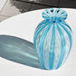 バラリン BALLARIN レースガラス フラワーベース 花瓶 ムラーノ MURANO ベネチアングラス H17.5cm イタリア 工芸品 ■