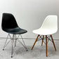 ヴィトラ Vitra サイドシェルチェア エッフェルベース ポリプロピレン製 ブラック  C&R イームズ ミッドセンチュリーデザイン ●