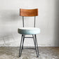 ディーボディ d-Bodhi カンパーニャ チェア デニム CAMPAGNA CHAIR ダイニングチェア チーク古材×アイアンレッグ インダストリアルデザイン A ■