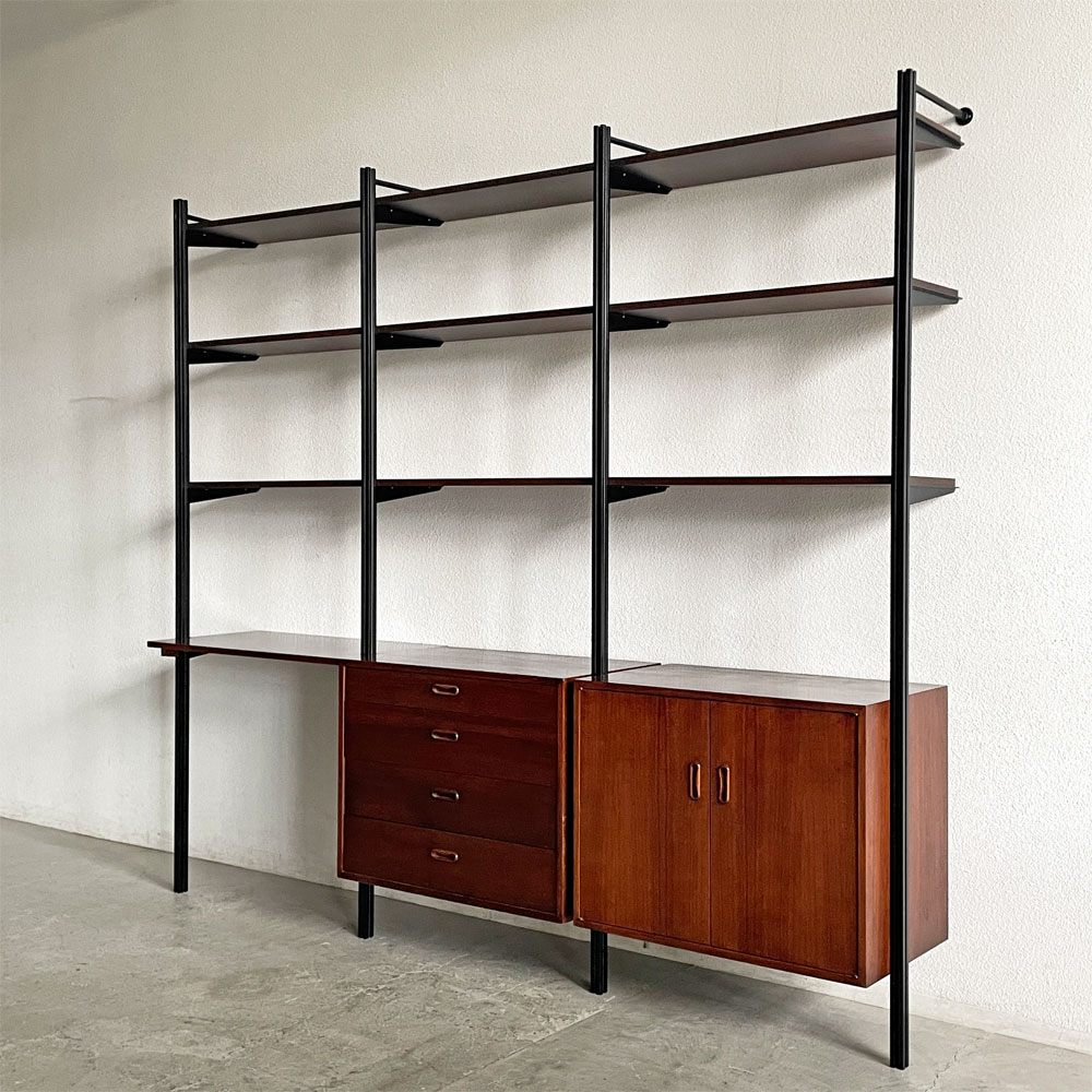 ハーマンミラー Herman Miller オムニ OMNI Space Storage System ストレージユニットシステム 3列 W297.5cm ジョージ・ネルソン USビンテージ ミッドセンチュリー 〓