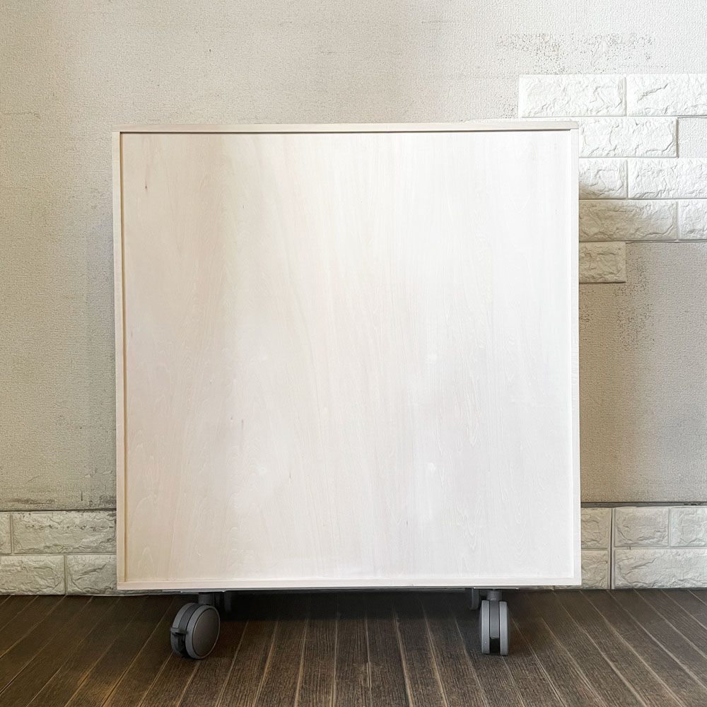 マルゲリータ margherita ストレージカート Storage Cart キャスター付き CD収納カート SC-CD CDラック 4列4段 16コマ W70cm 定価￥39,380- ◎