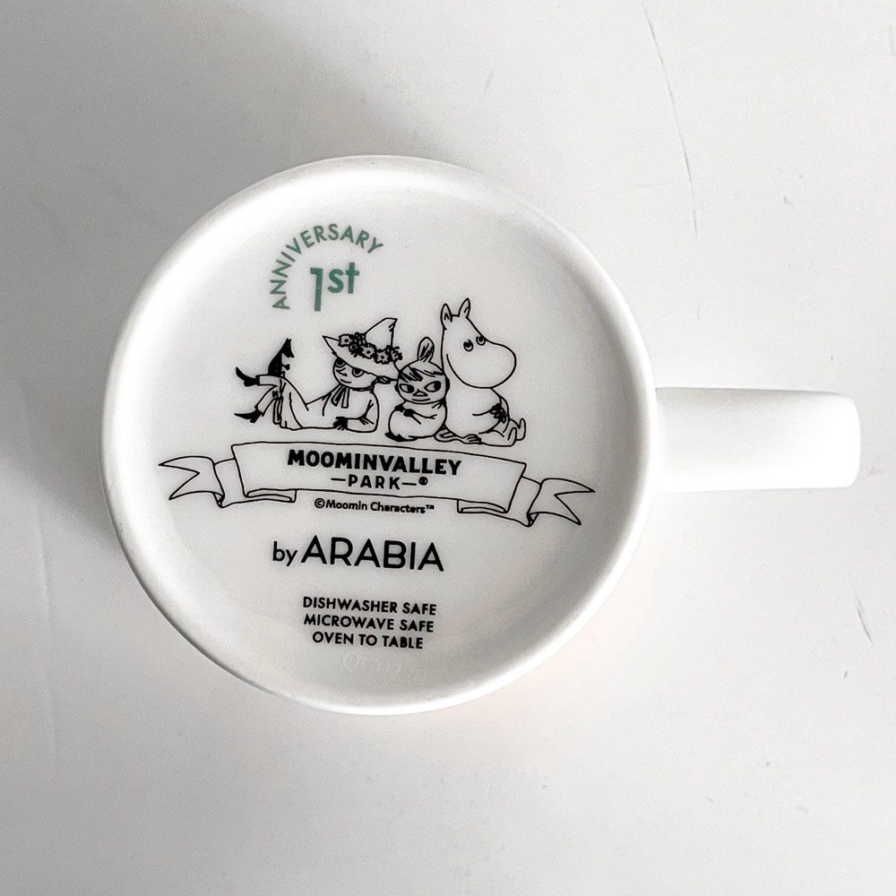 アラビア ARABIA ムーミンマグ MOOMIN ムーミンバレーパーク限定 2019年 トーベ・ヤンソン フィンランド 北欧食器 ■