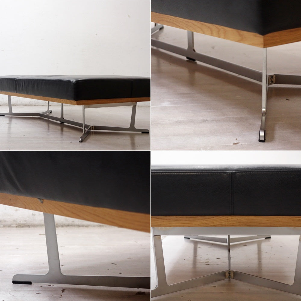 アルティ arti ヴォーロ Volo BB2 2M 2Pベンチ システムソファ オーク材 スティールレッグ モダンデザイン ●