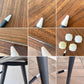 ハーマンミラー Herman Miller アバックエンバイロメンツ ABAK ミーティングテーブル デスク W140cm ウォールナットカラー ケーブルスパイン付き ティム・ウォレス ◇